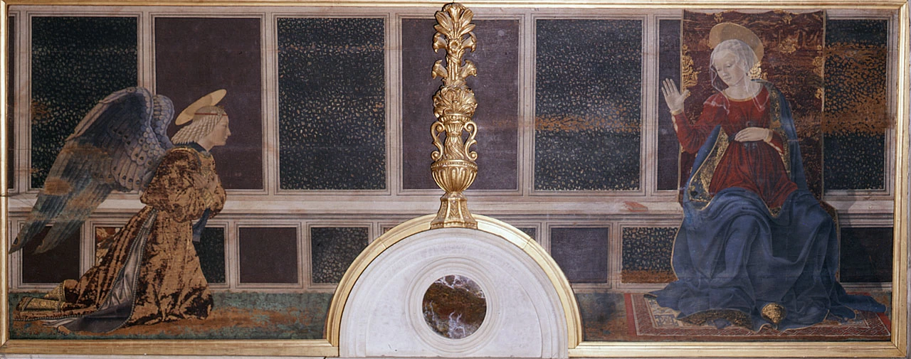 Annunciazione - Chiesa di S. Miniato al Monte, Cappella del Cardinale di Po, Firenze